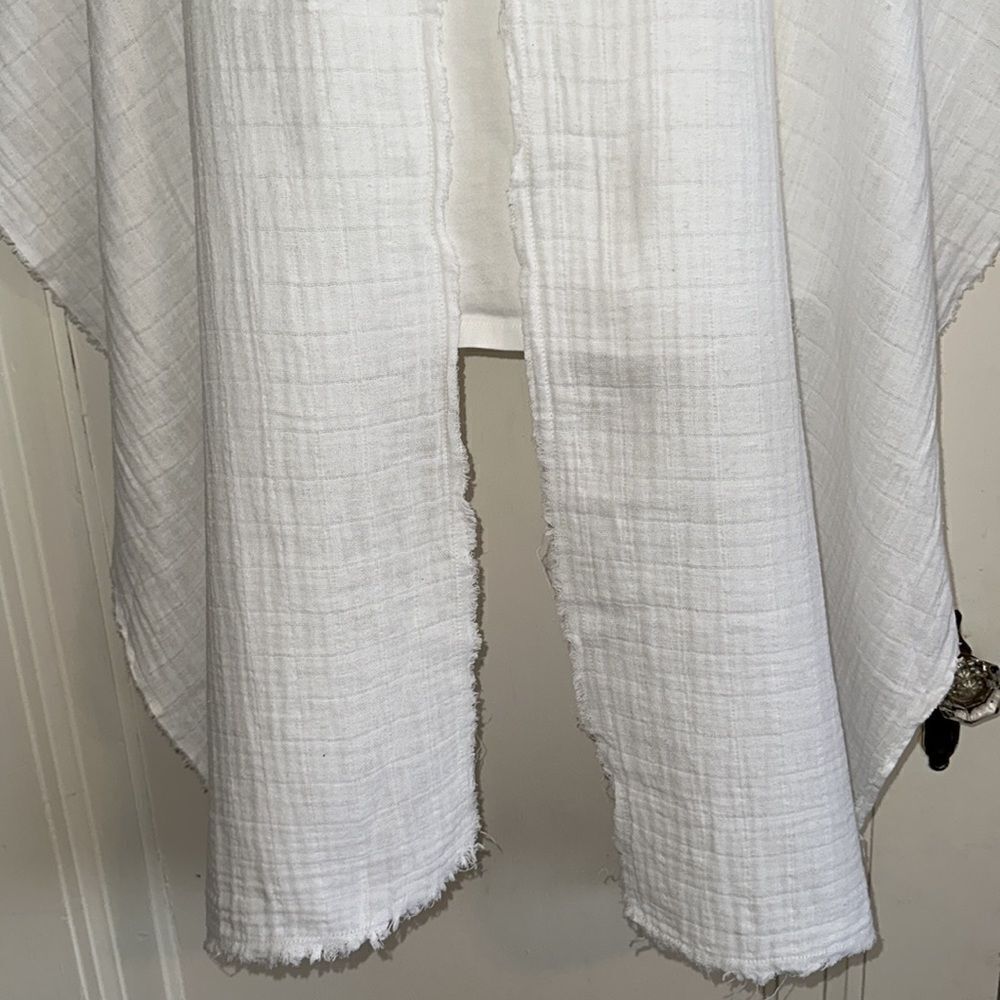 Jewel Toffier double layer crinkle cloth cotton wrap or shawl - Picture 3 of 8